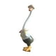 thumbnail image 4 of Estatua de jardín, escultura de pato, adorno de resina, figura decorativa creativa de animal. Pato macho, 4 of 9