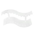 thumbnail image 5 of FOMIYES Transparent Acrylic Pen Holder for Desk Keeps Your Office Space Organized 4.7x2.8x3.1 Inches, 5 of 8