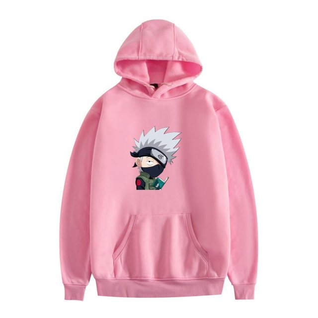 Nuevo Naruto Bidimensional Cómic japonés Moda Periférico Otoño e Invierno Popular Sudadera con capucha de estilo suelto informal para hombres y mujeres