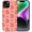 Cherry Red Plaid, variant on Compatible with iPhone 13/iPhone 14 Case, Cherry Red Plaid Pattern Print Matte Phone Case Durable Fashion Funny Liquid Silicone Case Soft Anti-Scratch Shockproof Protective Cover