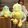 thumbnail image 4 of Avocado Duck Plush Toy Funny Simulation Soft Cartoon Animal Doll Window Pendant Sucker Duck Stuffed Toy Kid Gift, 4 of 5