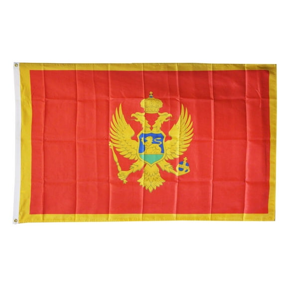 Montenegro - 3'X5' Polyester Flag