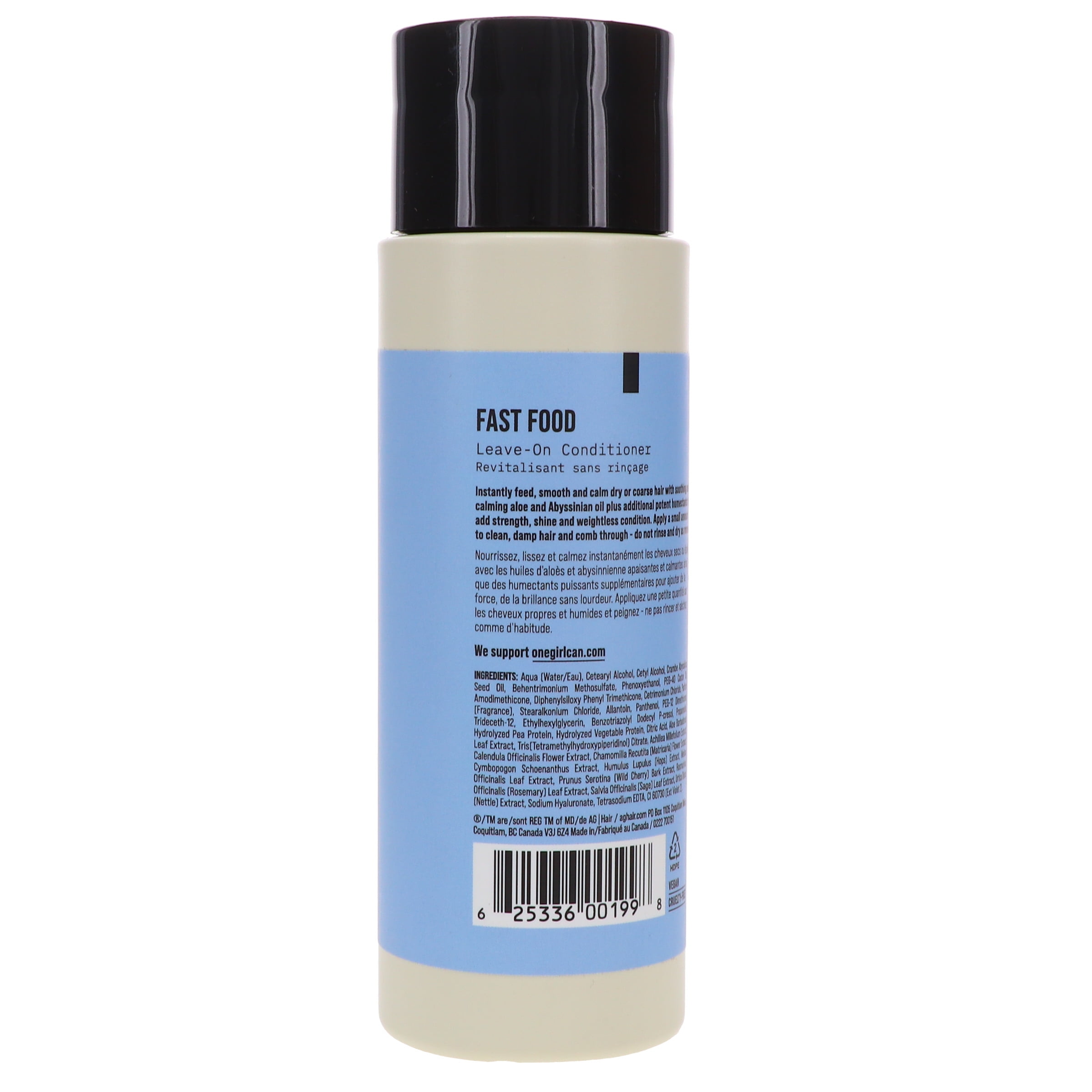 AG Care Fast Food Leave-On Conditioner 8 oz