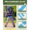 thumbnail image 7 of AWAYTR Adjustable Youth Baseball Belt and Socks Set, Carolina Blue, 7 of 7