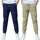thumbnail image 1 of Odeerbi 3-13 Años Niños 2 Pcs Algodón Lino Pantalones de Deporte Deportivo Entrenamiento de Verano Pantalones de Jogger de Color Sólido Casual Pantalones Sueltos, 1 of 9