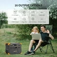 thumbnail image 2 of PECRON E3600LFP Portable Power Station 3072Wh/3600W LiFePO4 Battery Portable Solar Generator for Home Backup Outdoor Camping Emergency, 2 of 11