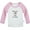 Long Pink Raglan T-shirt, variant on Holy Cow I'm Cute Funny T shirt For Baby, Newborn Babies T-shirts, Infant Tops, 0-24M Kids Graphic Tees Clothing (Long Pink Raglan T-shirt, 0-6 Months)