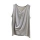 thumbnail image 2 of mfyjkho Camisetas Sin Mangas Para Mujer, Camiseta Sin Mangas Con Cuello En V, Informal, Holgada Y Cómoda, De Color Sólido, Para Mujer. Tops Casuales Para Mujer M, 2 of 6