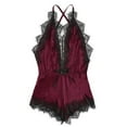 thumbnail image 2 of uublik Valentines Lingerie Set for Women Plus Size Babydoll Sexy Naughty Bodysuit Lace, 2 of 5