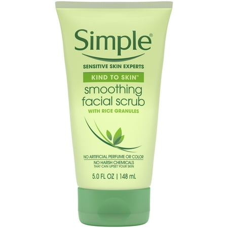 Simple Kind to Skin Smoothing Facial Scrub, 5 oz