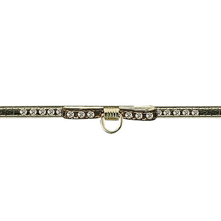 Fancy Rhinestone Collar, Gold
