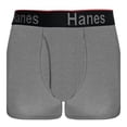 thumbnail image 2 of Bóxer Hanes para Hombre, Corto Multicolor 2 Piezas Talla M, 2 of 4
