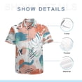 thumbnail image 7 of High Quality Hawaiian Shirts for Men Short Sleeve Aloha Beach Shirt Floral Summer Casual Button Down Shirts Blouses YTH9XL, 7 of 7