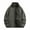 Army Green, variant on Men's Thickened Polar Fleece Jacket Lightweight Full Zip Jackets Casual Outdoor Warm Jackets Coats Soft Coat with Pockets Army Green L