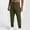 Army Green, variant on Men's Spring Jogger Sweatpants Casual Baggy Elastic Waist Drawstring Trousers Workout Running Cargo Pants with Pockets