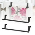 thumbnail image 5 of Sturdy Stainless Steel Towel Rack, Rustproof, Durable,  Easy To Clean, Black Finish, 5 of 6