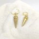 thumbnail image 2 of Pendientes colgantes KAIYANG para mujer con forma de aro cónico estilo B, 2 of 5