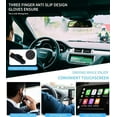 thumbnail image 6 of BUBABOX 2 Pairs Winter Knit texting Gloves for Adult, Non-slip Touchscreen Gloves Unisex, Mens Winter Thermal Driving Gloves for Driving,Running,Driving,Hiking(grey,black), 6 of 9