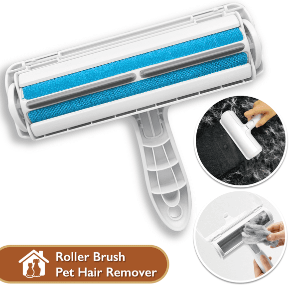 ComfiTime Pet Hair Remover – Lint Roller for Pet Hair, Reusable Pet Hair Rollers, Portable Lint Roller for Pet Hair, Dog Hair Cat Hair Pet Fur Remover for Couch, Furniture, Car, Carpet, Clothes & Bed