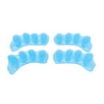 thumbnail image 2 of 2 Pairs Gel Toe Hallux Valgus Straightener Overlapping Toes Bunion Spreader - Blue, 2 of 5