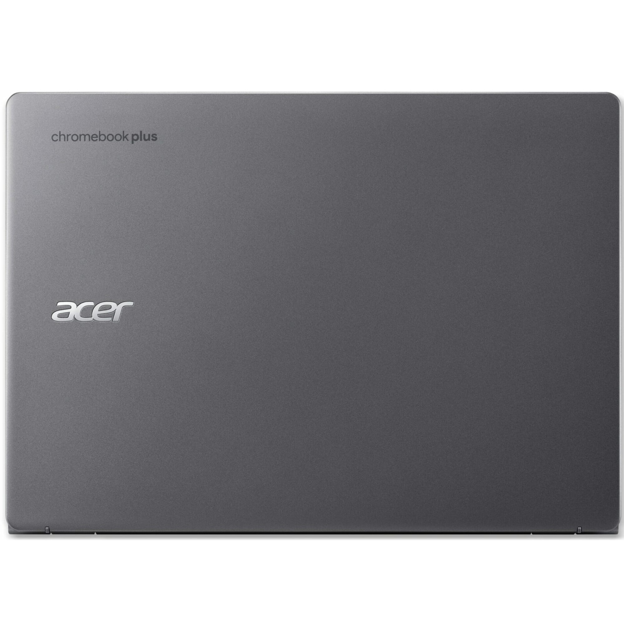 Acer Chromebook Plus 514 Laptop with Google AI – 14" WUXGA 1920 x 1080 IPS Touch Matte Display, Intel Core 3 Processor N355, 8GB LPDDR5X, 512GB PCIe Gen4 SSD, Wi-Fi 6E, Chrome OS, CB514-6HT-368E