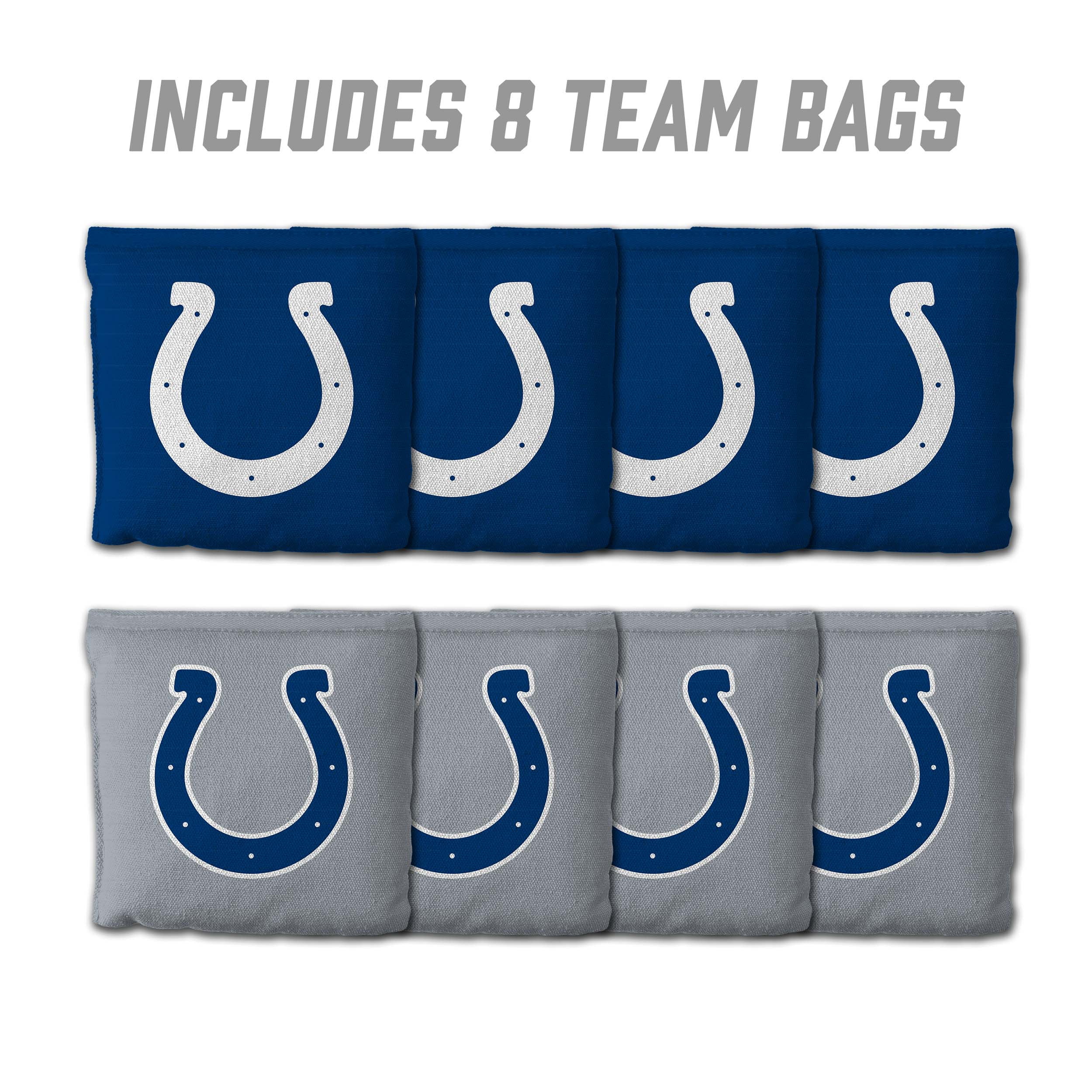 Indianapolis Colts 8pk Licensed Cornhole Bags