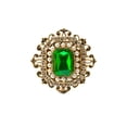 thumbnail image 1 of broche de cristal para ropa hebilla de de imitación de aleación de zinc para traje de Zulema  Pin de broche vintage, 1 of 8