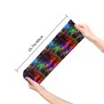 thumbnail image 3 of Glow In Dark Splatter Neon Mid Tube Crew Socks Calf sockings Fashion Casual Soft Stockings For Women Men, 3 of 7