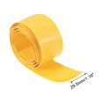 thumbnail image 2 of Tubo retráctil de calor de 29.5mm de ancho plano, tubo de envoltura de calor precortado para 18650, 10m de largo, amarillo, 2 of 4