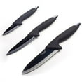 thumbnail image 2 of Ozeri Elite Chef Black Ceramic 3-Piece Knife Set, 2 of 7