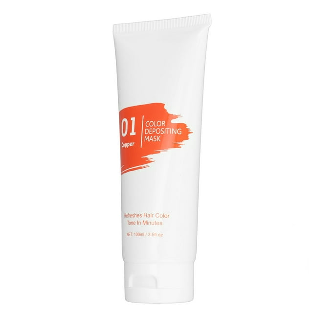 LUCKDANO 100ml Hair Color Depositing Conditioner Dyed Hair Conditioner Easy Coloring Gentle Color Dyed Depositing Conditioner