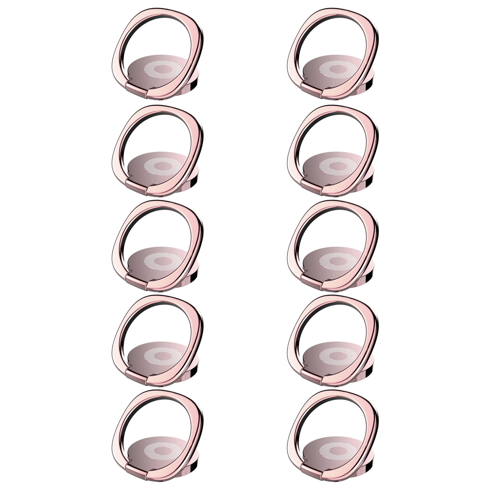 FREEDOMTECH 10-Pack Phone Ring Holder, Phone Stand Holder, Creative Universal Cell Phone 360-degree Rotation Finger Sticky Anti-Drop Ring Holder For iPhone, Samsung Galaxy, HTC, LG, Android Phones