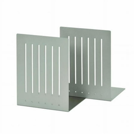 STEELMASTER 241080050 Heavy Duty 8 inch Bookend - Silver
