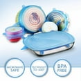 thumbnail image 4 of N1 Silicone BPA Free Stretchable Food Covers 6 Count, 4 of 7