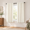 Natural-36"W x 45"L (Pack of 2), variant on Beige White Cute Blackout Curta84 Inches Long 2 Panel Faux Linenulated Sliding Door Curtain Uv Heat Light Blocking Drapes For Livi