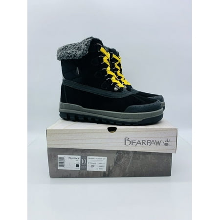 BEARPAW Women's Inka Waterproof Booties Black II US 10M / EUR 41