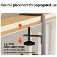thumbnail image 3 of fastboy Under Desk Cable Management Tray Cable Organizer For Office And Home Sturdy Under Desk Wire B, 3 of 6