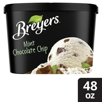 Breyers Classics Ice Cream Mint Chocolate Chip 48 oz