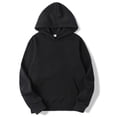 thumbnail image 3 of Plain Fleece Hoodies Unisex Wholesale Fashion Pullover Hoodies Men Blank Hooded Sweatshirts For Men Sudaderas Con Capucha Hombre, 3 of 6