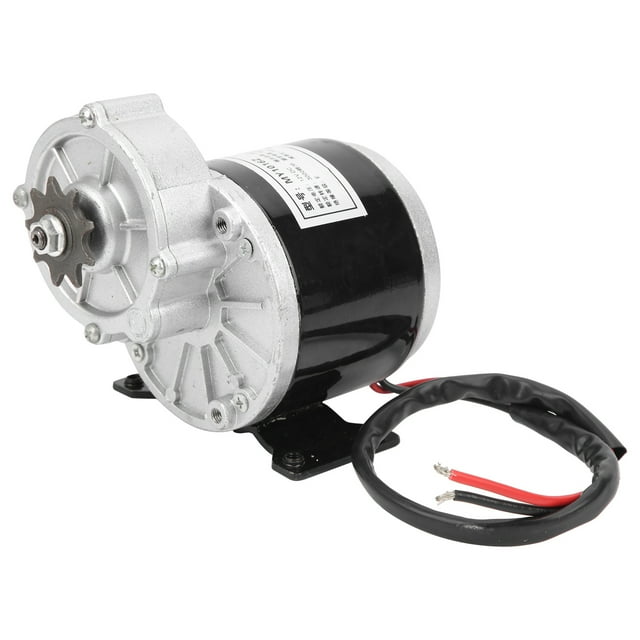 Moteur Électrique à Réduction de Vitesse, Moteur à Balais pour Scooter Puissance Puissante Grande Puissance Performance Stable Moteur à Réduction de Vitesse pour Vélo pour Tricycle