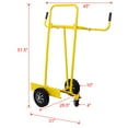 thumbnail image 2 of Steel Panel Cart 1000lbs Drywall Dolly & Sheet Cart, 2 of 8