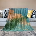 thumbnail image 2 of WYYP Flannel Bed Blanket Throw Plush Soft Gentle Feeling for Sofa Couch Camping Adult Use 40x50in, 2 of 6