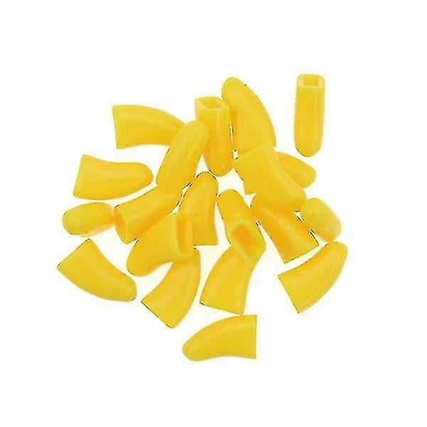 40 Uds. Tapas suaves para uñas de perros y gatos, Protector de garras para mascotas, cubierta para uñas con aplicador de pegamento gratis