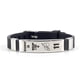 thumbnail image 1 of Pulsera de fútbol Pulsera Neymar Pulsera de silicona Hebilla de acero de titanio Muñeca ajustable, 1 of 5