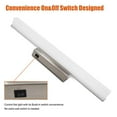 thumbnail image 4 of Facon 16.5Inch 12V LED RV Vanity Lights Fixtures with On&Off Switch, RV Wall Sconces Bathroom Mirror Light with Acrylic Lens, 12Volts DC for RV, Campe, 4 of 6