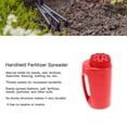 Handheld Fertilizer Spreader Hand Held Grass Seed Spreader Crop