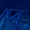 thumbnail image 5 of JML Flannel Fleece Blanket,Soft 1 Ply Lightweight Bed Blanket,Navy, Queen (79"x 91"), 5 of 6