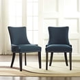 thumbnail image 6 of Modway Marquis Dining Side Chair Fabric Set of 2 in Azure, 6 of 6