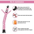 thumbnail image 7 of 10FT Tall Valentine's Day Inflatable Tube Man (12''Diameter) Wacky Wavy Dancing Guy for Outdoor Decoration Advertising Business Promotion (Blower Not Included), 7 of 7