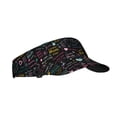 thumbnail image 2 of Xecao I love you Mom for Adult Sun Cap offers versatile sun protection with adjustable Velcro for a secure fit., 2 of 8